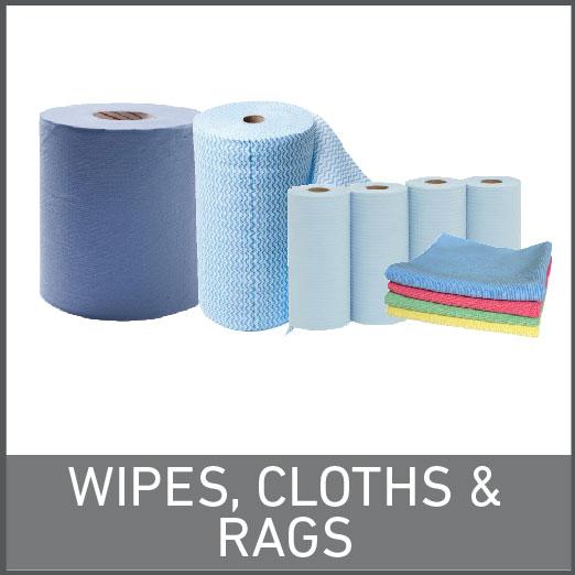 Wipes, Cloths & Rags
